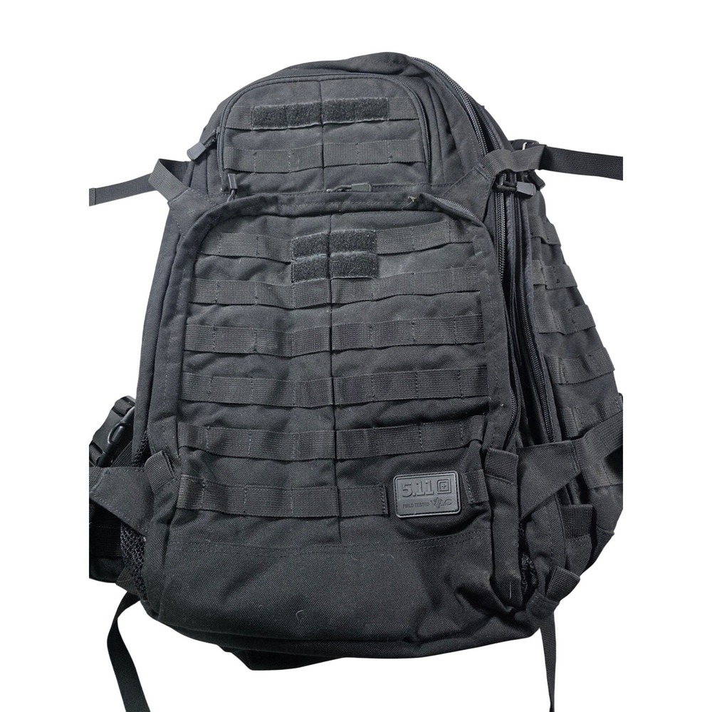 5.11 Tactical Rush 24 2.0 Backpack Black 37L Military MOLLE Laptop Bag